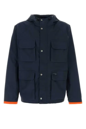 FAY Men's Nylon Windbreaker Jacket