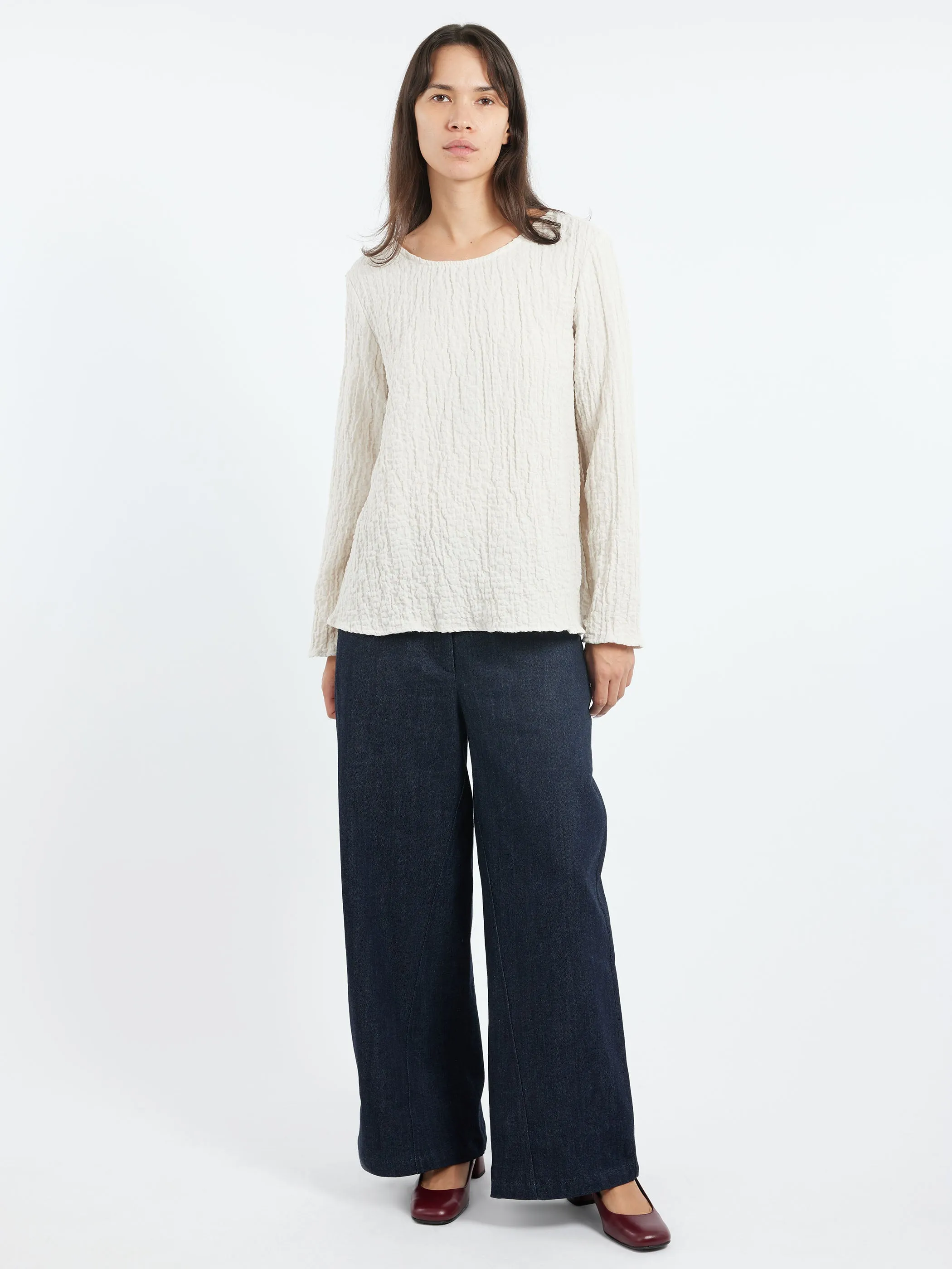 Flared Blouse