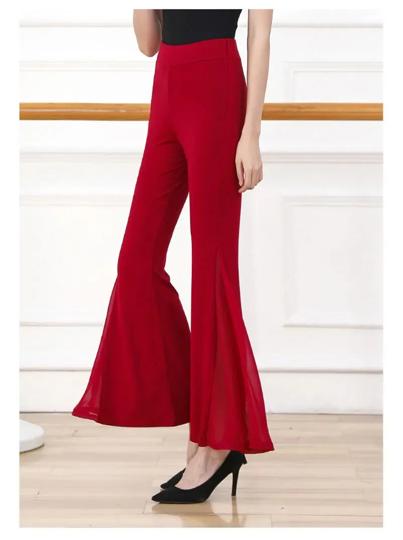 Flared Bottoms Dress Pants