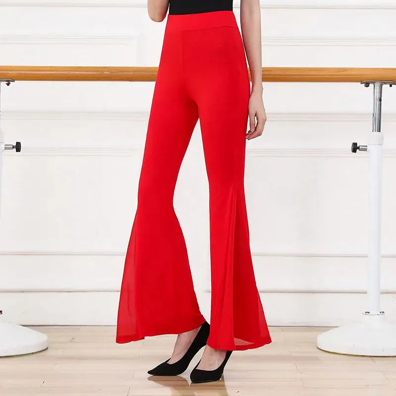Flared Bottoms Dress Pants