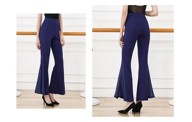 Flared Bottoms Dress Pants