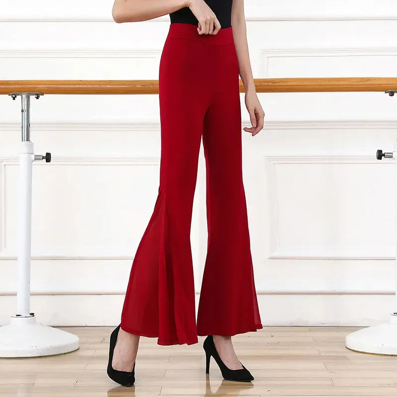 Flared Bottoms Dress Pants