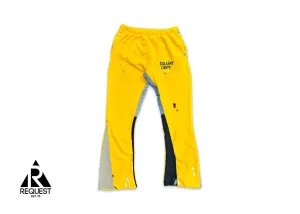 Flared Sweatpants "Yellow"