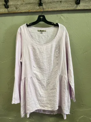FLAX OVERSIZE LINEN TOP