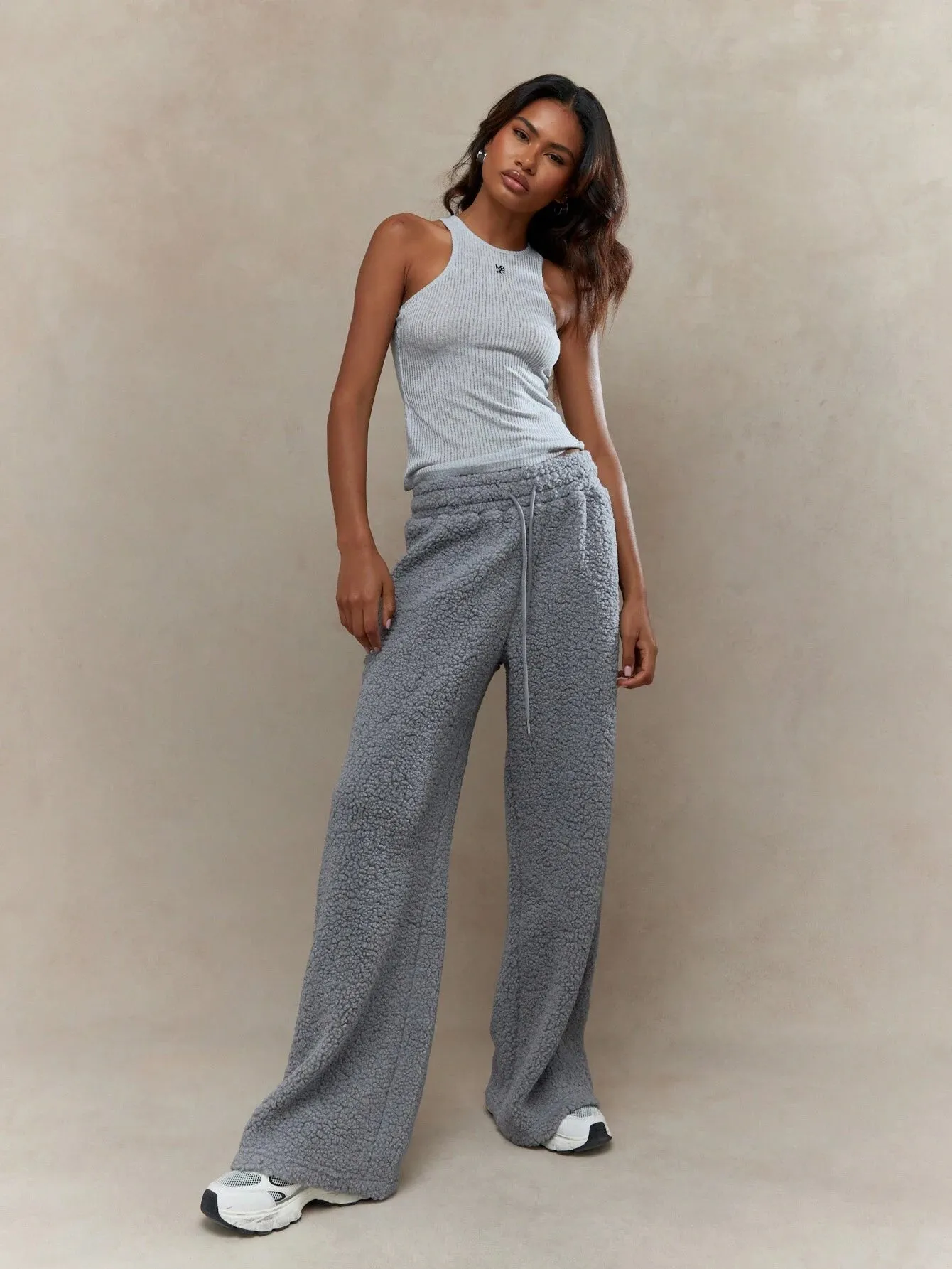 Fleece Flared Hem Sweatpants – Comfy & Stylish