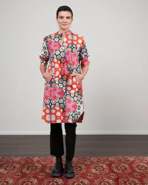 forward shirt dress - magda print
