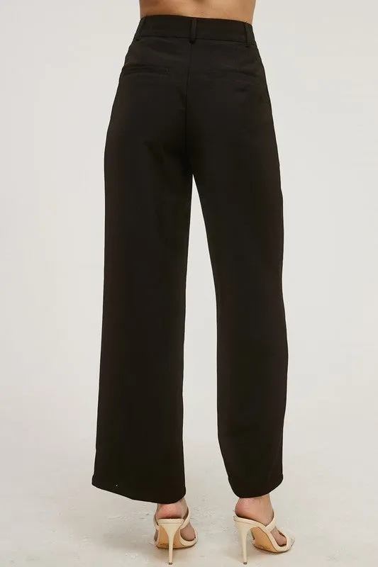 FSP4165-STK - Fall Wide Long Pants; 6 PCS