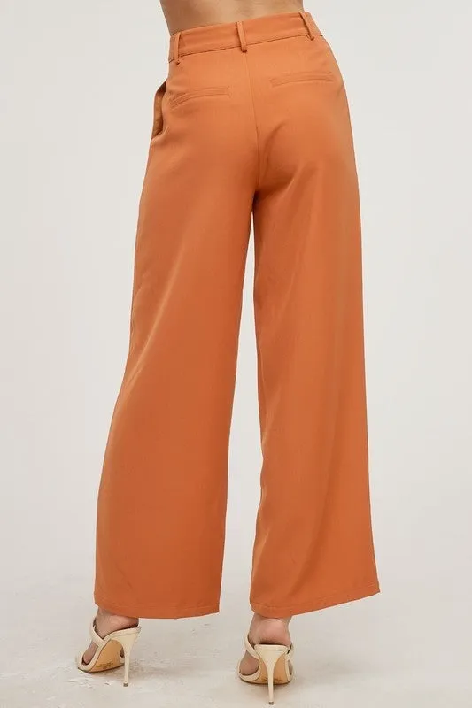 FSP4165-STK - Fall Wide Long Pants; 6 PCS
