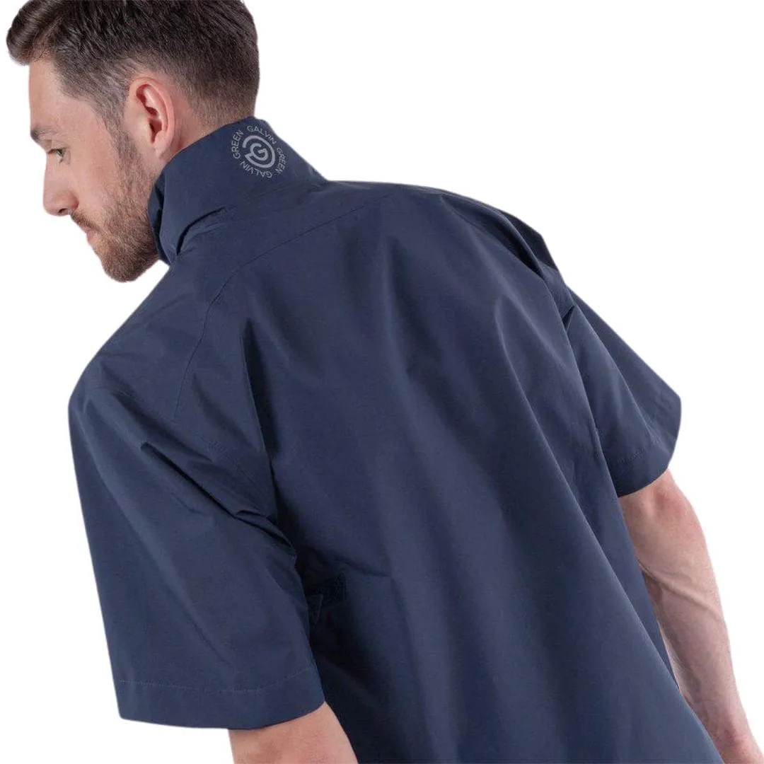 Galvin Green Axl Short Sleeve Waterproof Jacket (White, Navy & Red)