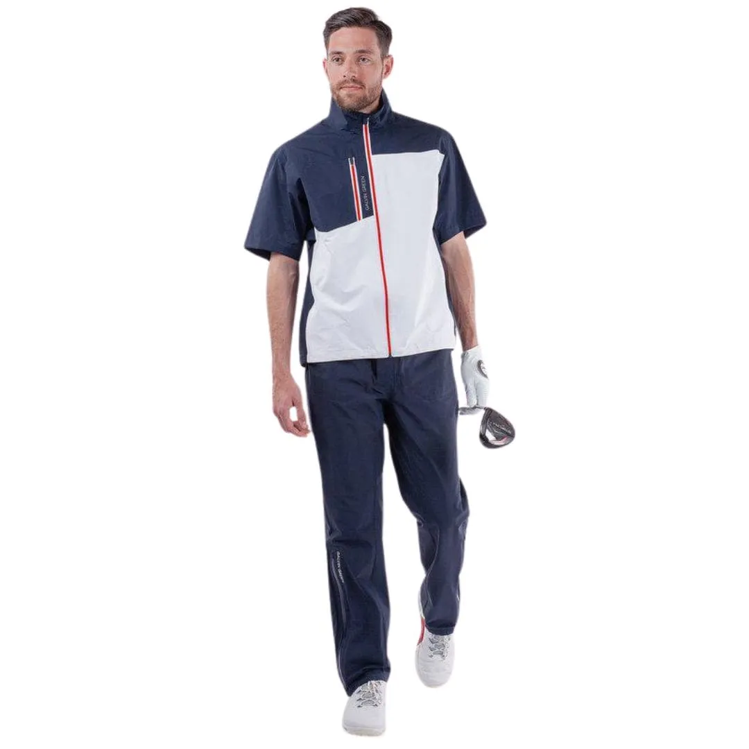 Galvin Green Axl Short Sleeve Waterproof Jacket (White, Navy & Red)