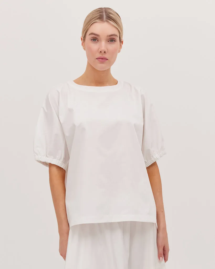 Gathered Sleeve Blouse