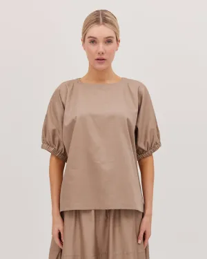 Gathered Sleeve Blouse