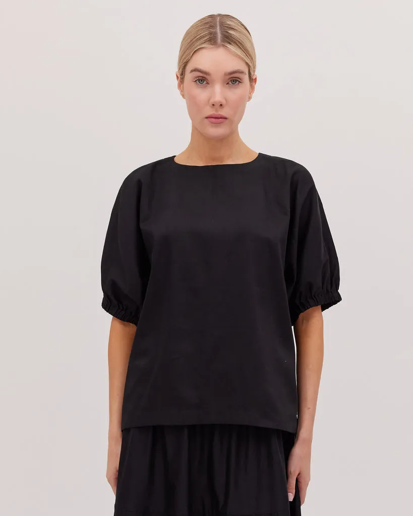 Gathered Sleeve Blouse