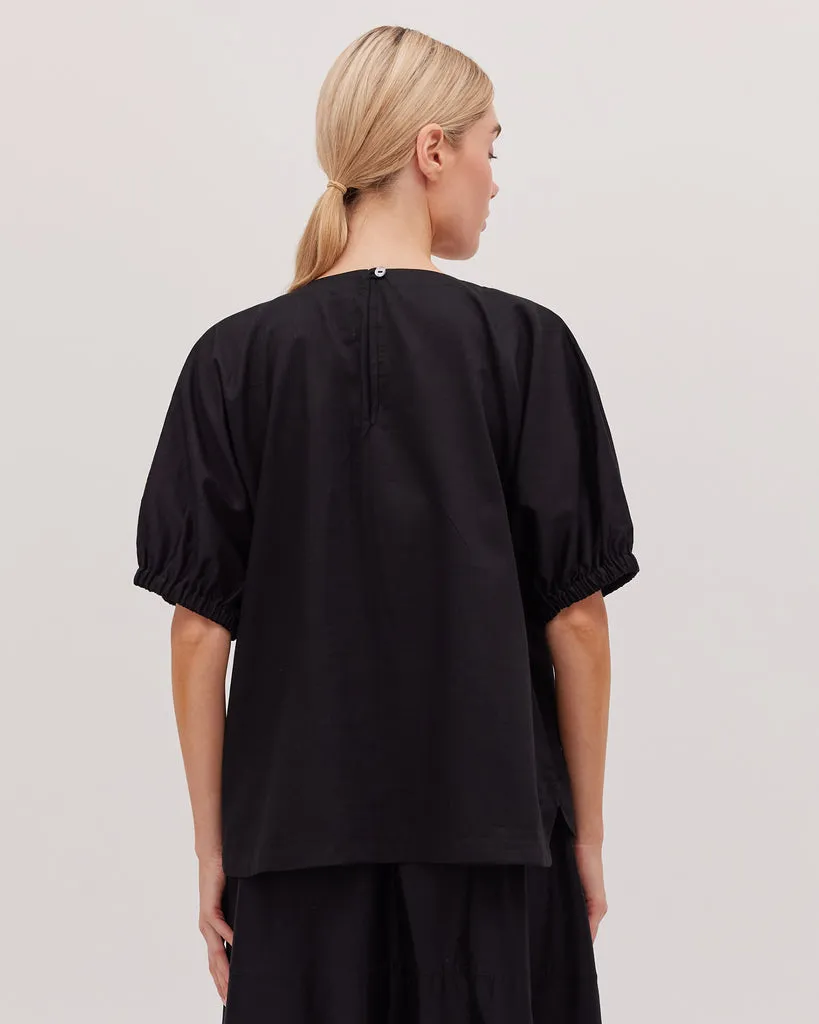 Gathered Sleeve Blouse