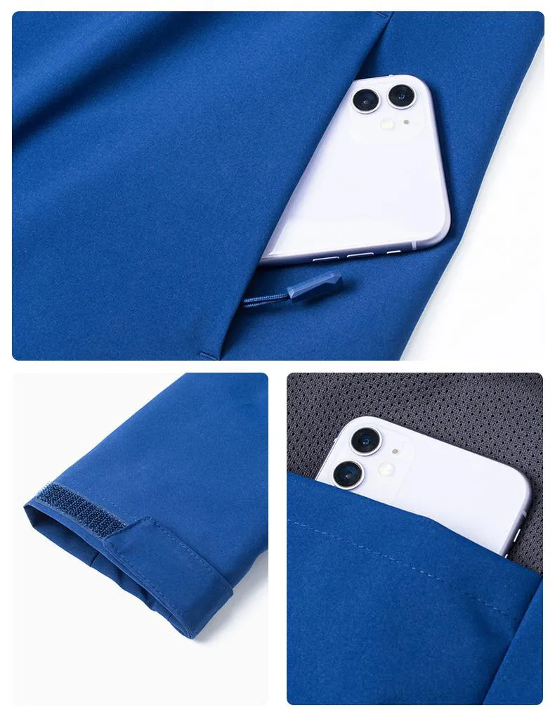Gavin™ | Solid Color Waterproof Windbreaker Jacket