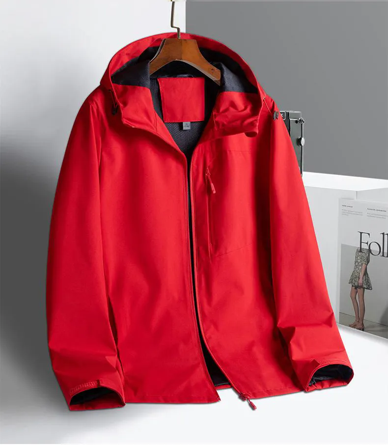 Gavin™ | Solid Color Waterproof Windbreaker Jacket