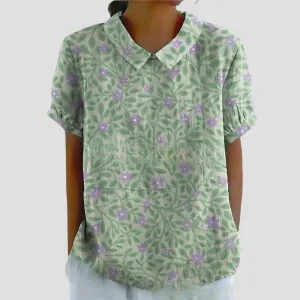 GINEVRA | LINEN BLOUSE