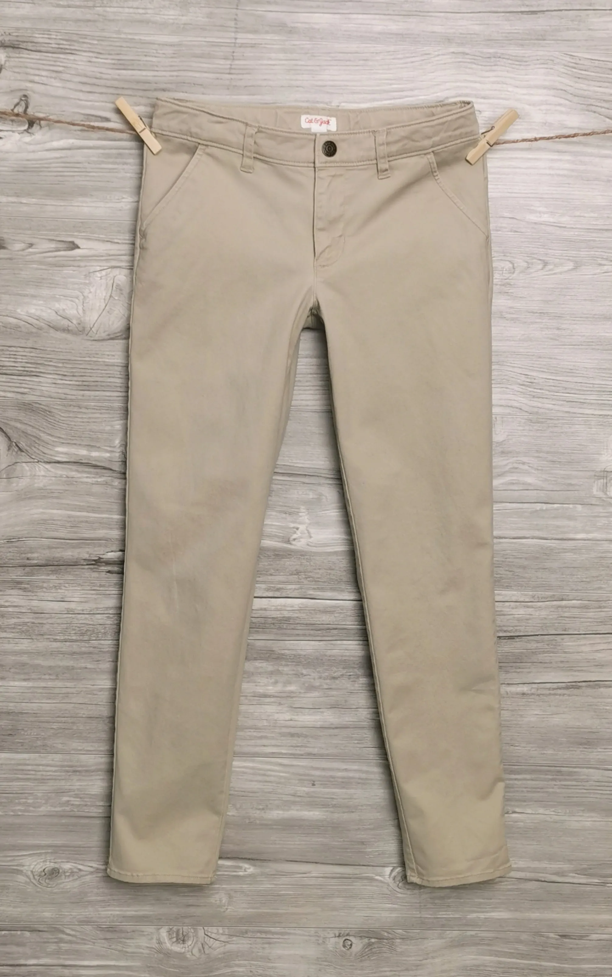 GIRL SIZE 12 YEARS - CAT & JACK, Skinny Dress Pants EUC B54