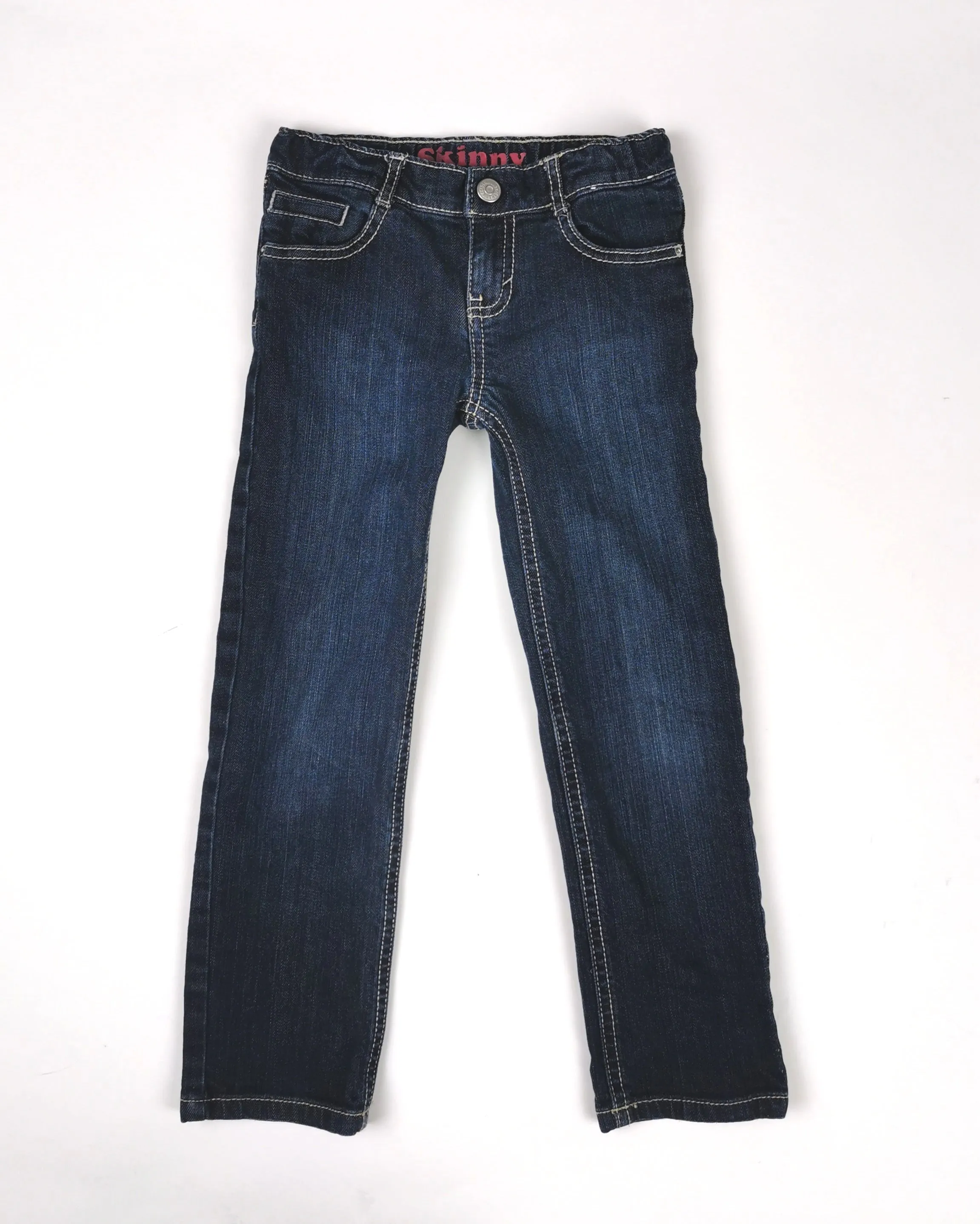 GIRL SIZE 5 YEARS - GYMBOREE, Darkwash, Straight cut Jeans EUC B47
