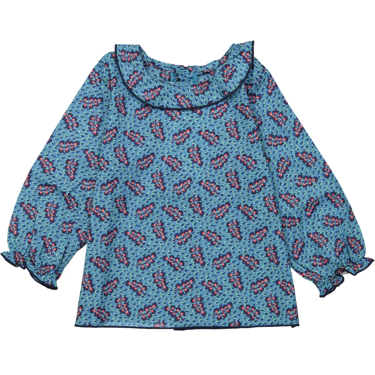 Girls Jeanne Liberty Anatolia Blue Blouse