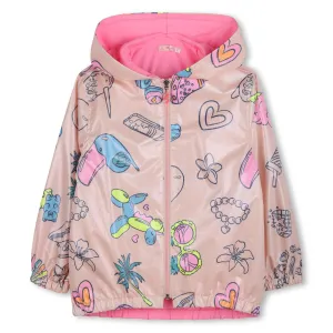 Girls Pink Rain Coat