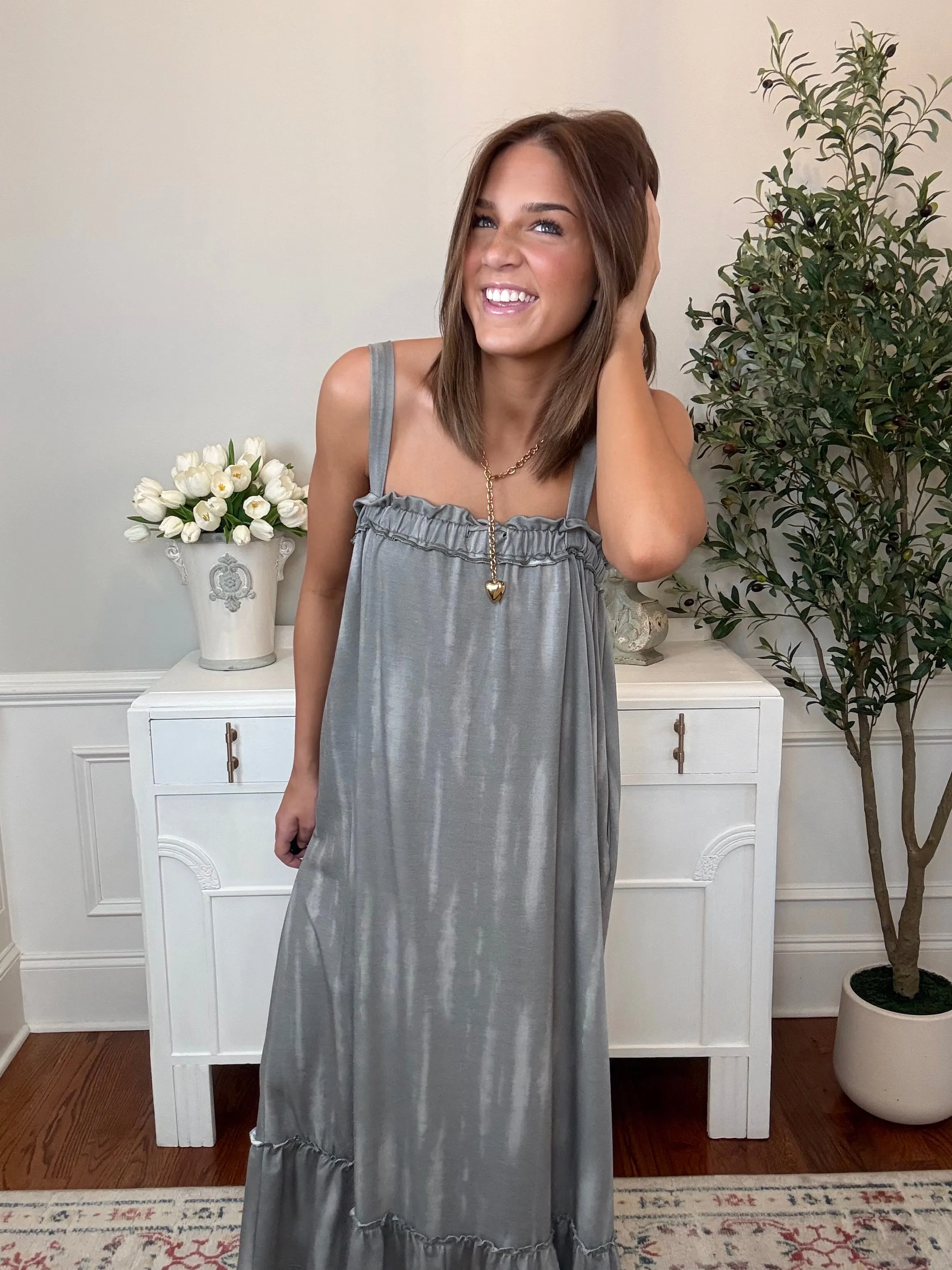 Graceful Maxi | Lt. Olive