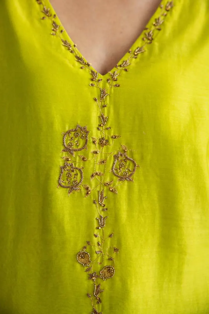 Green & Golden Suit - Set of 3