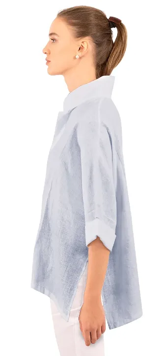Gretchen Scott Designs Little Lulu Linen Blouse - La Di Da