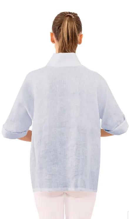 Gretchen Scott Designs Little Lulu Linen Blouse - La Di Da