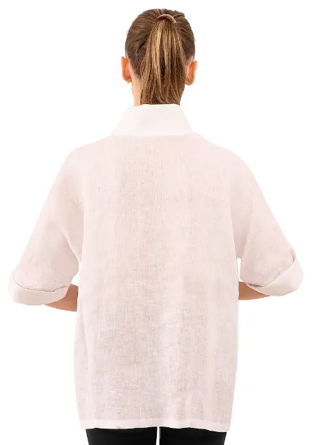 Gretchen Scott Designs Little Lulu Linen Blouse - La Di Da
