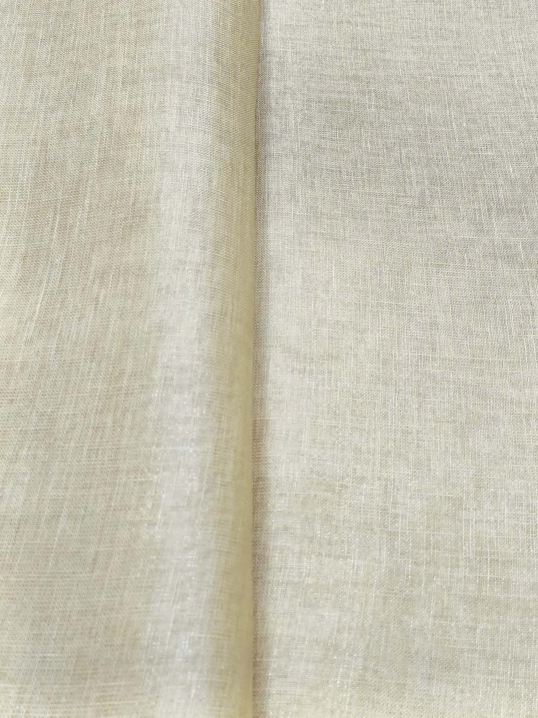 Handloom Pure Linen Tissue Fabric