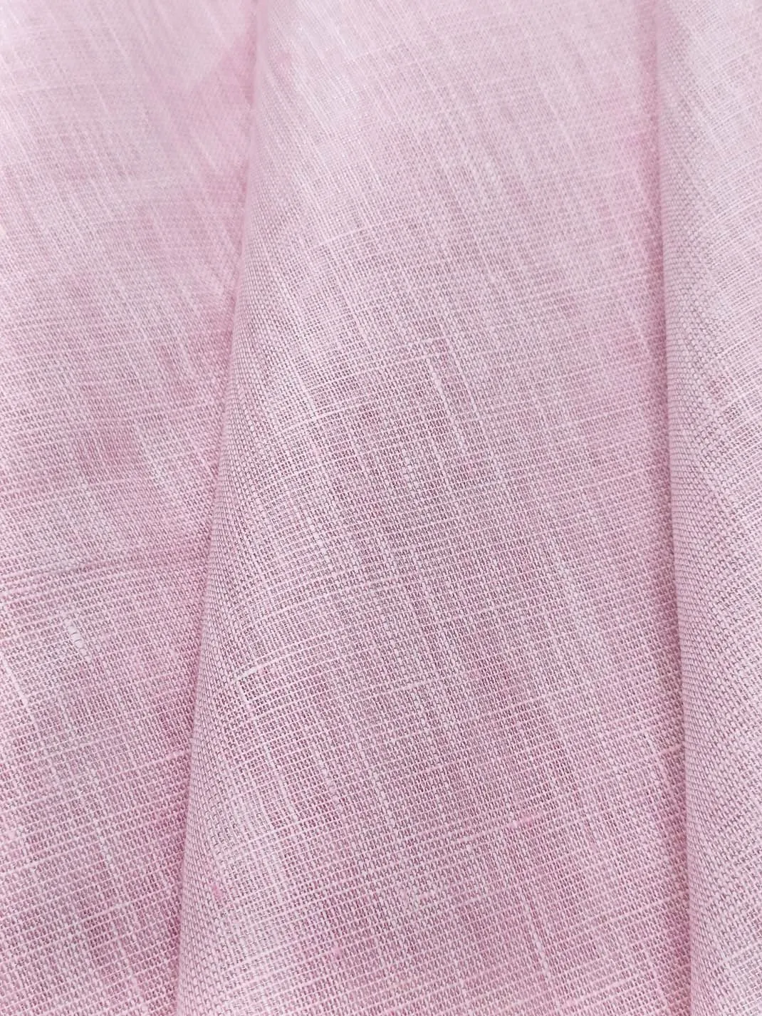 Handloom Pure Linen Tissue Fabric
