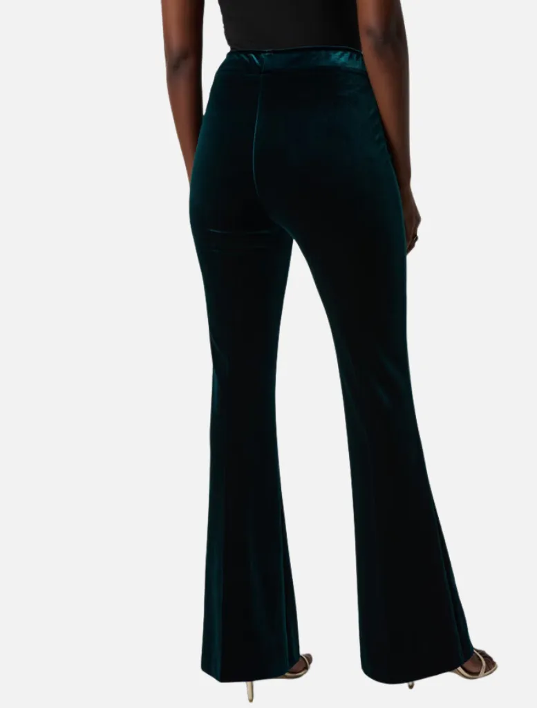 High-waisted Flare Trousers