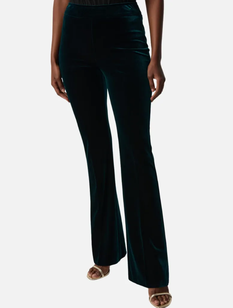 High-waisted Flare Trousers