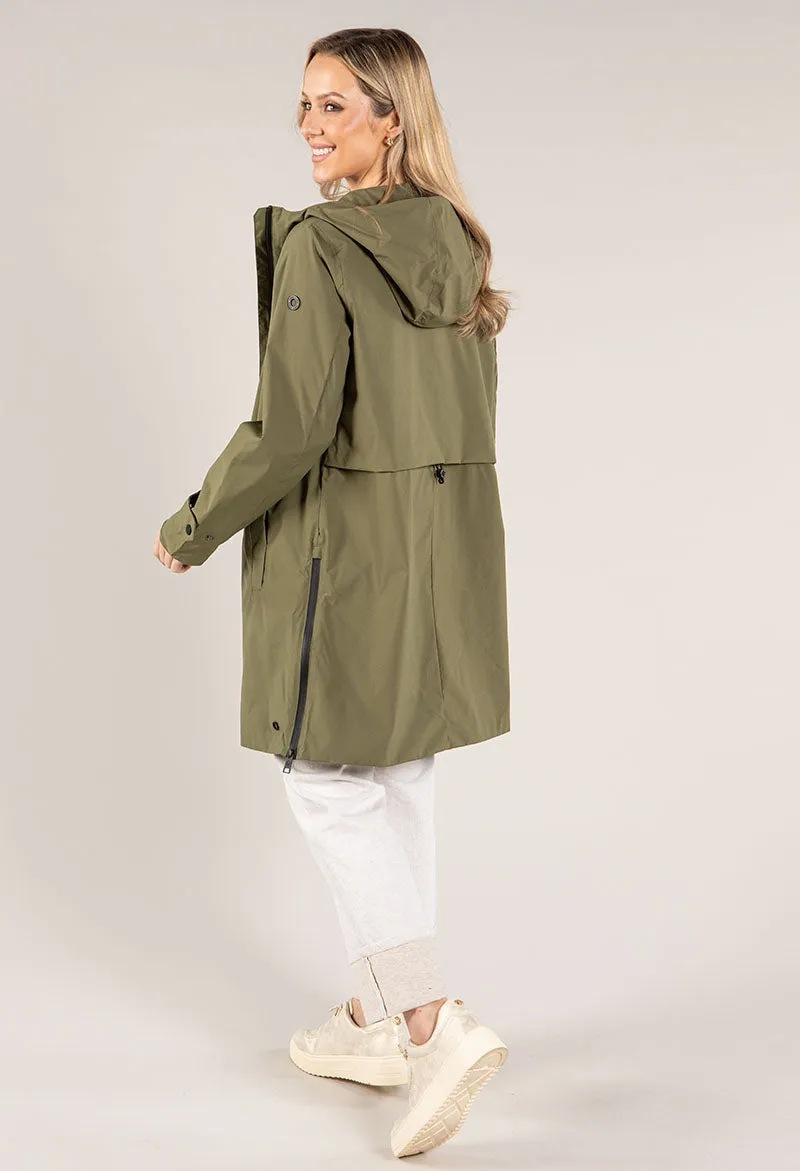 Hooded Rain Coat