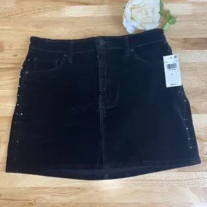 Hudson Jeans Black Womens The Viper Mini Skirt-27