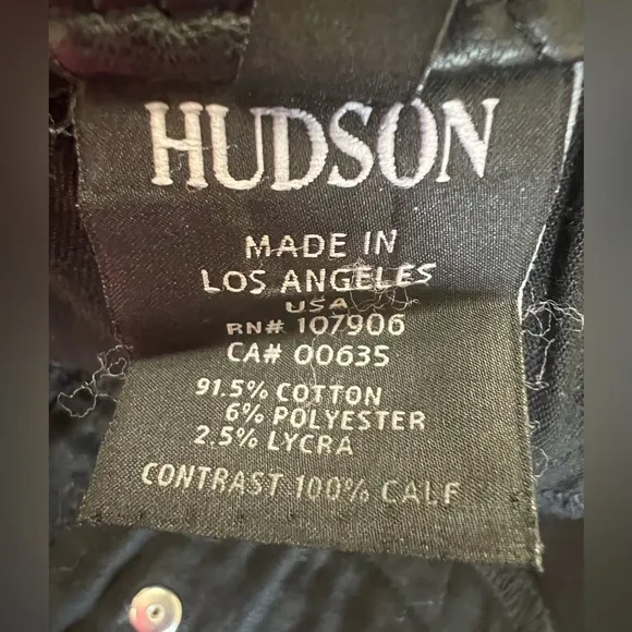 HUDSON LEELOO SUPER SKINNY JEANS