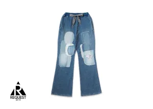IDG Dixie House Remake Flared Sweatpants "Vintage Blue"