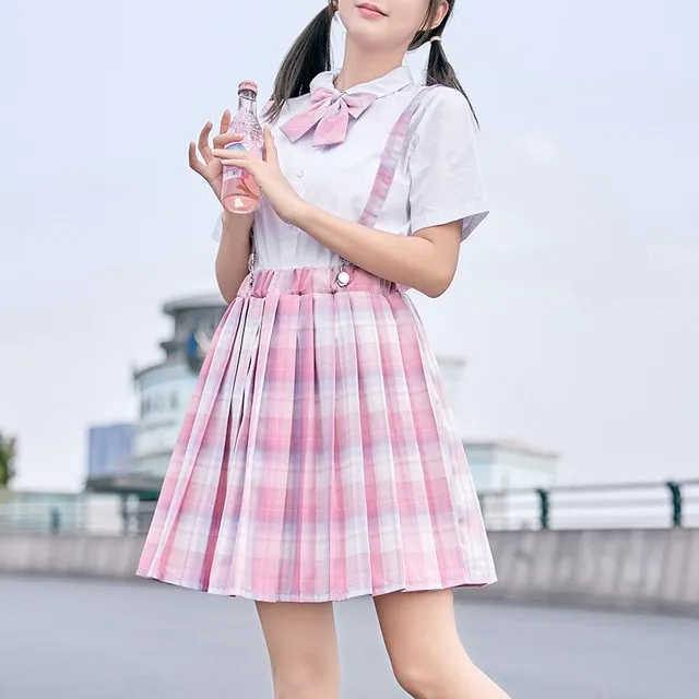 Japanese School Girl Suspender Skirt