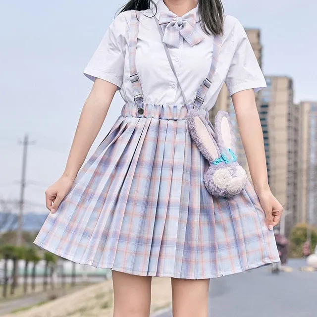 Japanese School Girl Suspender Skirt