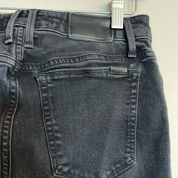 Joe’s The Icon Mid Rise Skinny Jeans Black / Charcoal sz 26
