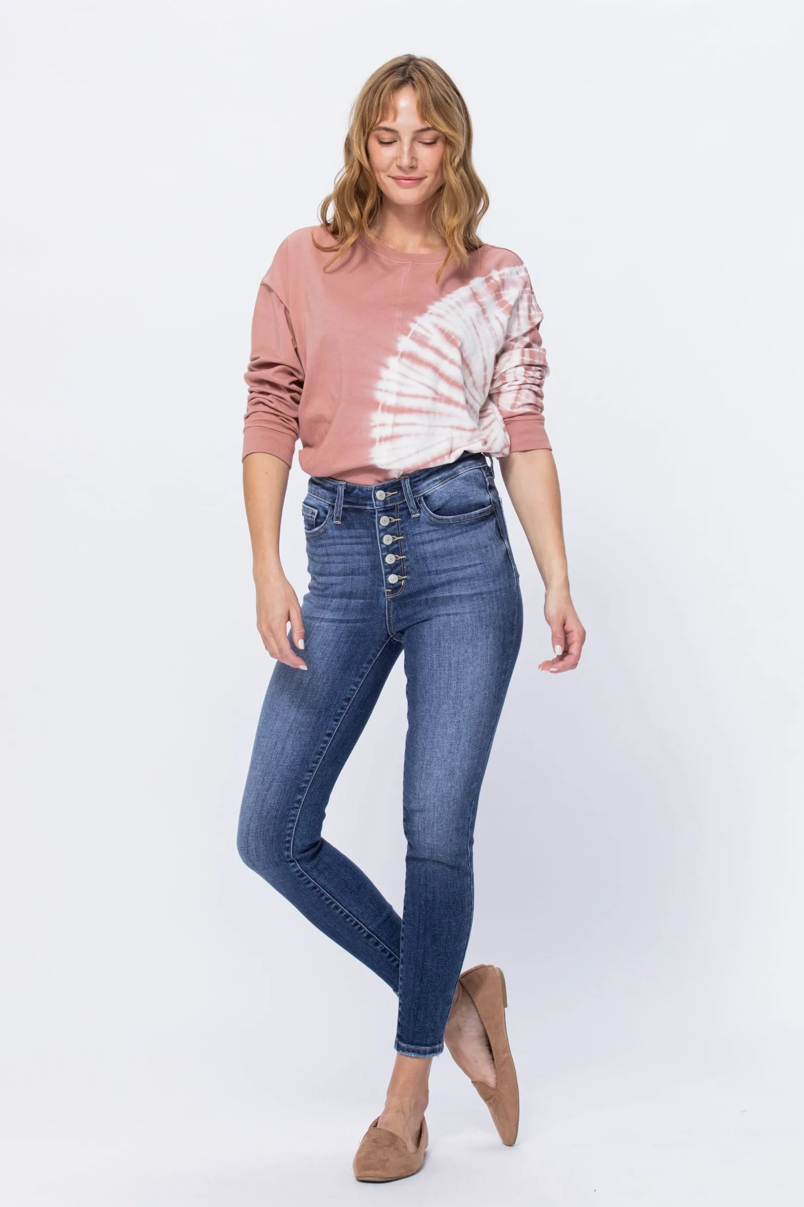 Judy Blue | Brianna | Button Fly Skinny