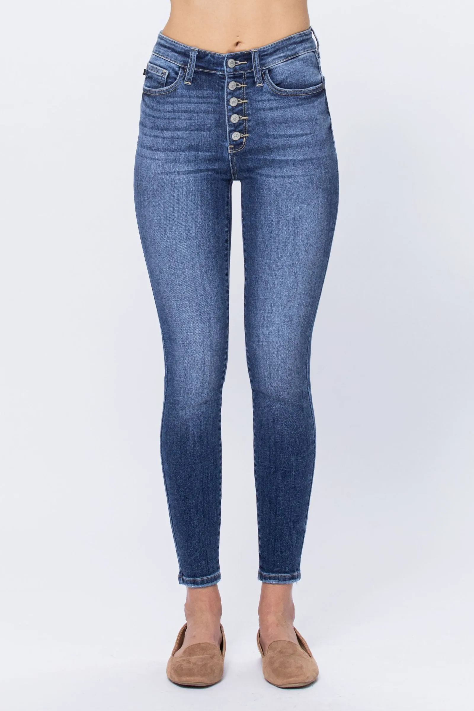 Judy Blue | Brianna | Button Fly Skinny