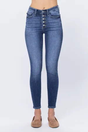 Judy Blue | Brianna | Button Fly Skinny