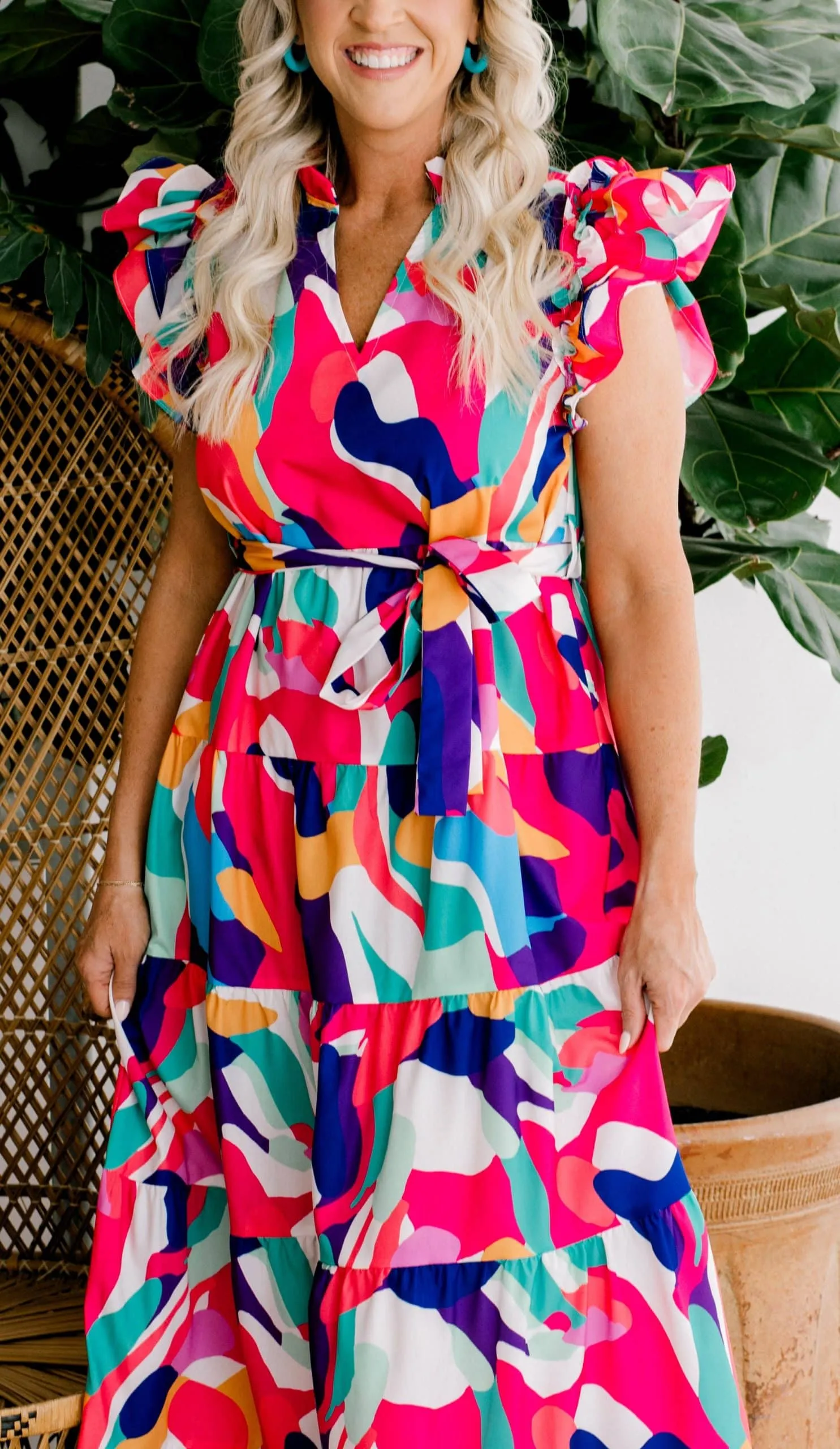 Kaleidoscope Maxi Dress