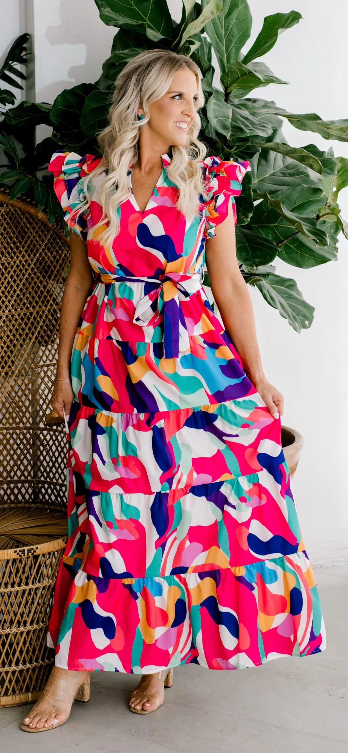 Kaleidoscope Maxi Dress
