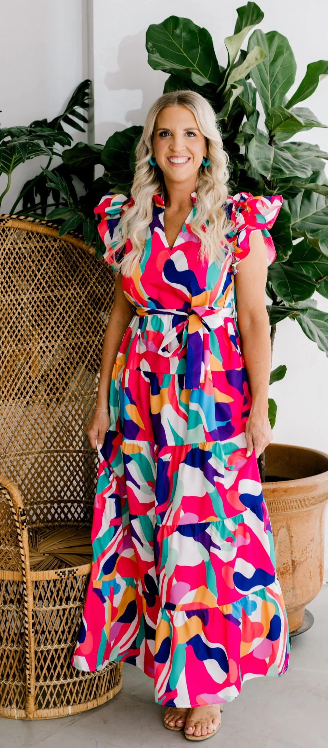Kaleidoscope Maxi Dress