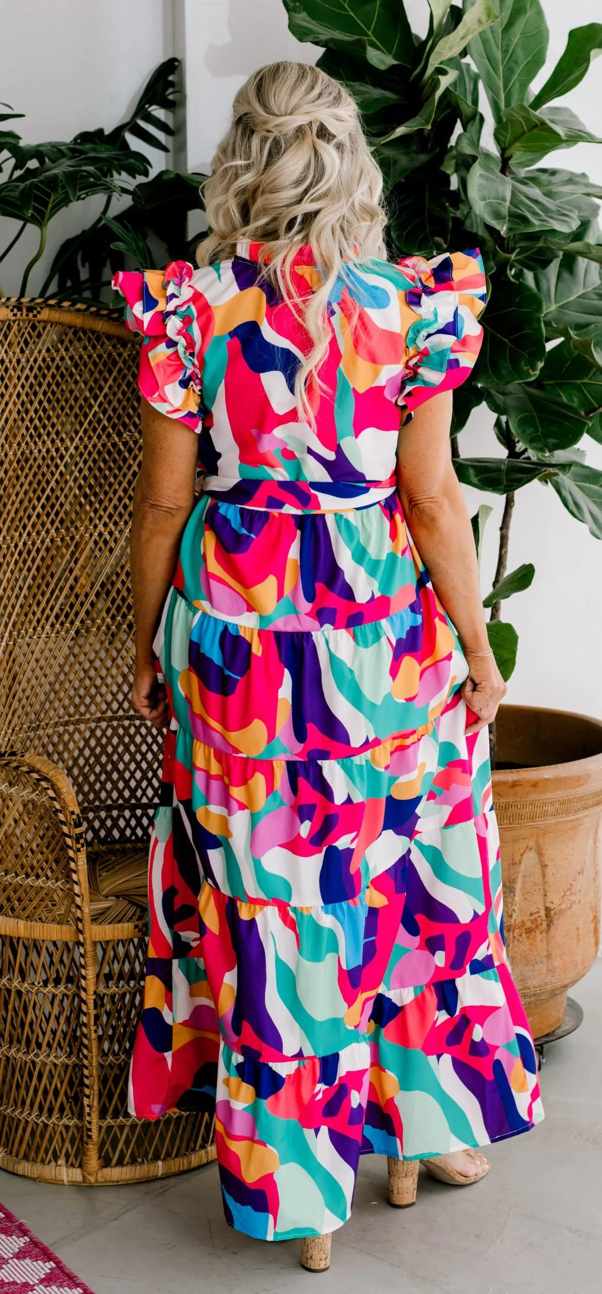 Kaleidoscope Maxi Dress