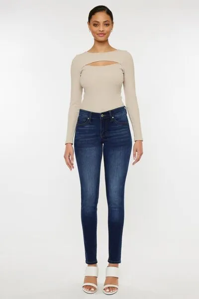 KanCan Mid Rise Skinny Jeans