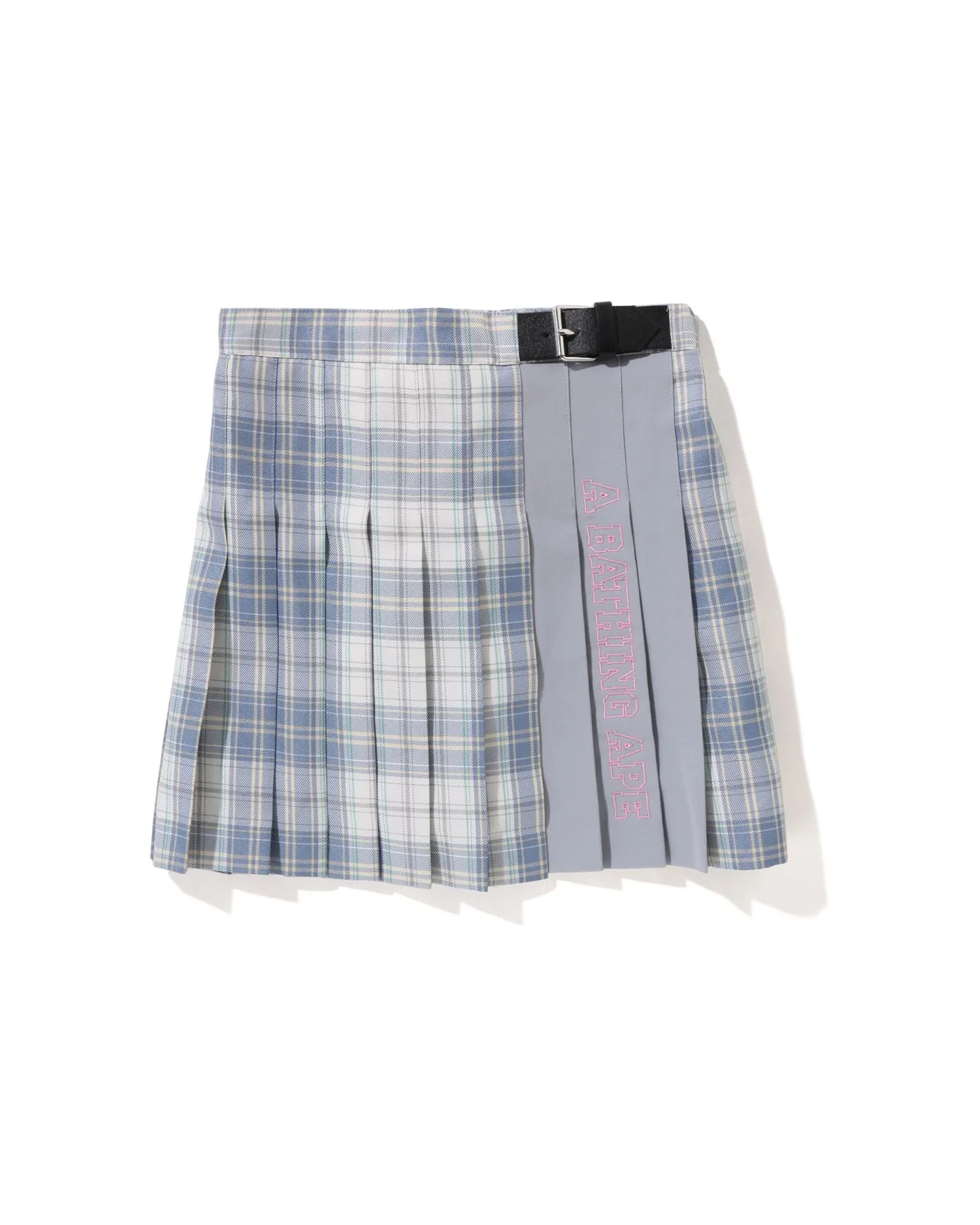 Kids Check Pleated Skirt Jr
